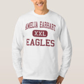 T-shirt Amelia Earhart - Eagles - milieu - rive (Devant)