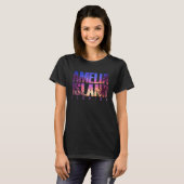 T-shirt Amelia Island Beach Summer Vacation Matching Famil (Devant entier)