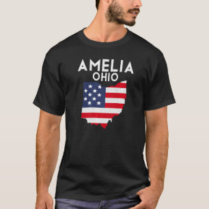 T-shirt Amelia Ohio USA State America Travel Ohioan Premiu