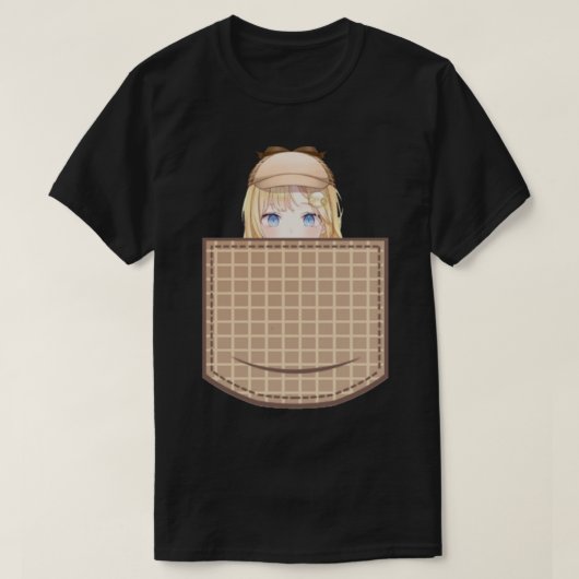 T-shirt Amelia poeker Watson regarder Hololive Holom (Design devant)