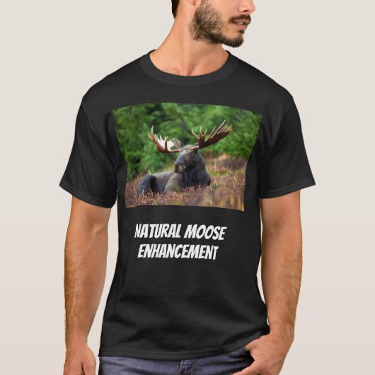 T-shirt Amélioration naturelle d'orignaux (Devant)