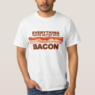 T-shirt Améliorez avec le lard