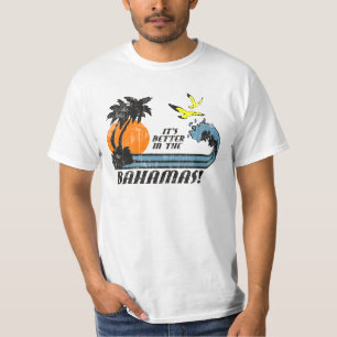 T-shirt Améliorez en Bahamas s'est fané