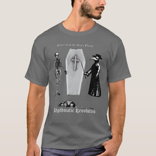 T-shirt Améliorez que la peste noire (Devant)