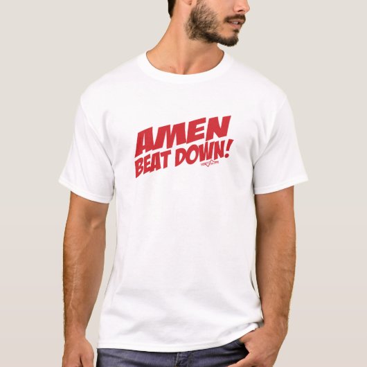 T-shirt AMEN Beatdown R (Devant)