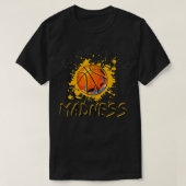 T-shirt Amène à la folie College Mars Basketball Madn (Design devant)