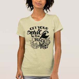 T-shirt Amenez Votre Queue De Sirène À La Plage Drôle