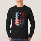T-shirt Ameri can  4th of july Sublimation 6 (Devant)