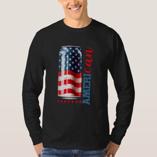 T-shirt Ameri can  4th of july Sublimation 6 (Devant)