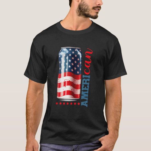 T-shirt Ameri can  4th of july Sublimation 6 (Devant)