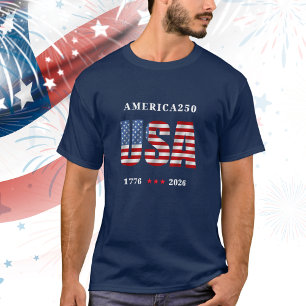 T-shirt AMERICA250 Célébration 1776-2026
