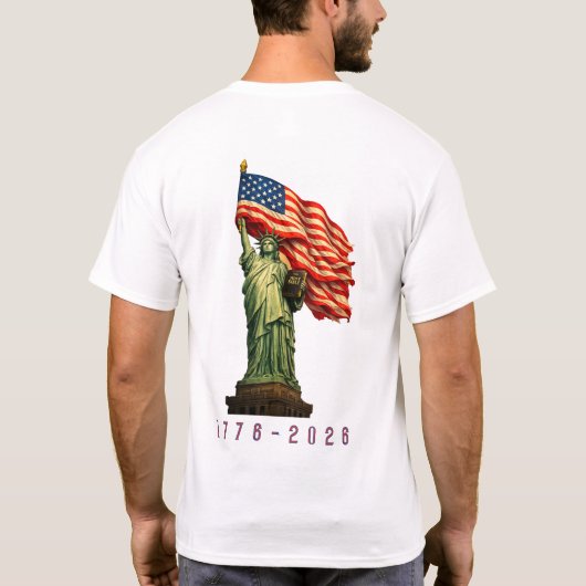 T-shirt America 250 Years of Liberty (Dos)
