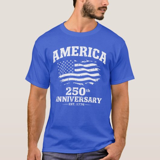 T-shirt America 250th Anniversary (Devant)
