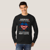 T-shirt America A Country So Great Even Its Haters Won Lea (Devant entier)