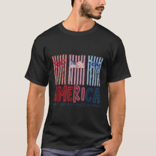 T-shirt America Dieu a répandu sa grâce sur toi Tee 4 juil