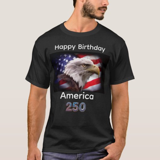 T-Shirt America Eagle 250 (Devant)