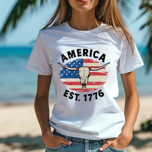 T-shirt America Est.1776