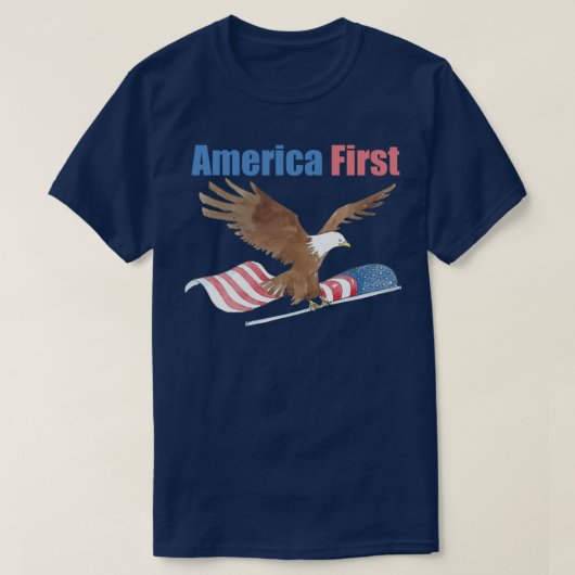 T-shirt America First (Design devant)