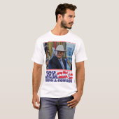 T-shirt America Needs a Cowboy (Devant entier)