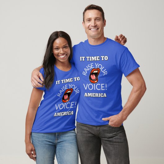 T-SHIRT AMERICA VOIX (Unisexe)