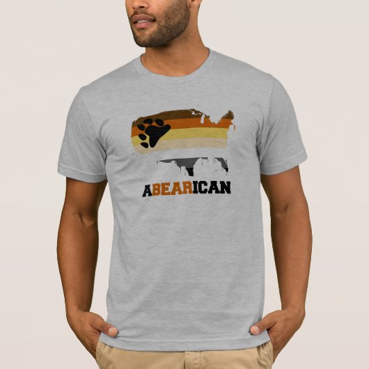 T-SHIRT AMÉRICAIN (Devant)