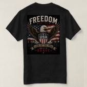 T-shirt américain (Design dos)