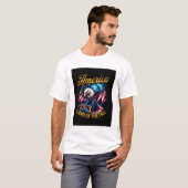 t-shirt américain (Devant entier)