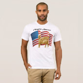 T-shirt Américain assyrien (Devant entier)