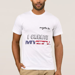 T-shirt américain basique de MYETV
