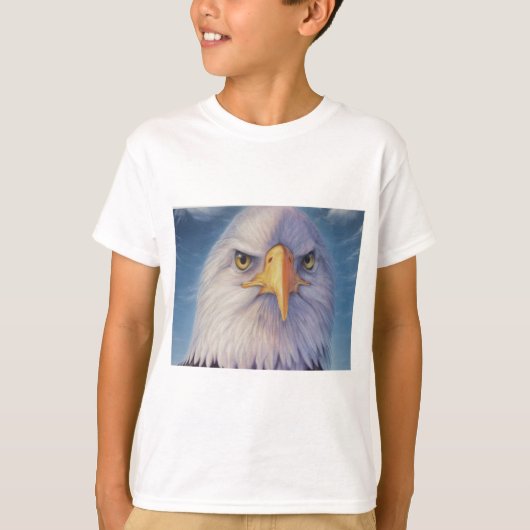 T-shirt Américain chauve Eagle (Devant)