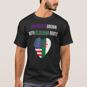 T-shirt Américain cultivé avec des racines algériennes