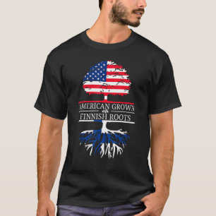 T-shirt Américain cultivé avec des racines finlandaises Dr