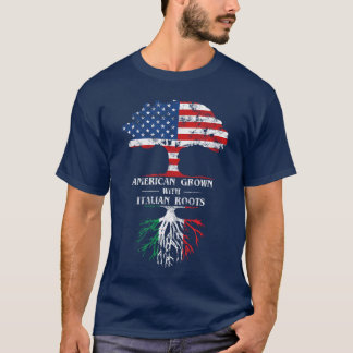 T-shirt Américain cultivé avec des racines italiennes pour