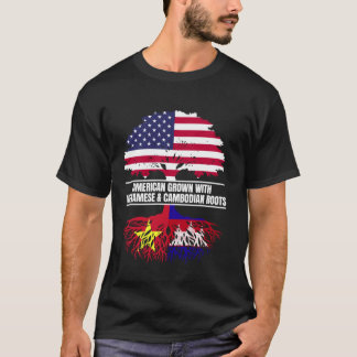 T-shirt Américain cultivé avec l'héritage du drapeau vietn