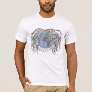T-shirt américain de base de l'habillement des