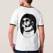 T-shirt américain de bouledogue (Dos)