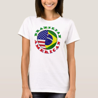 T-shirt Américain de brazilizn