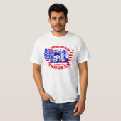 T-shirt américain de camionneur (Devant entier)