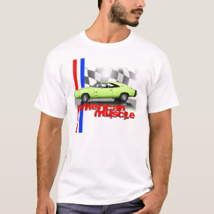T-shirt américain de chargeur de muscle
