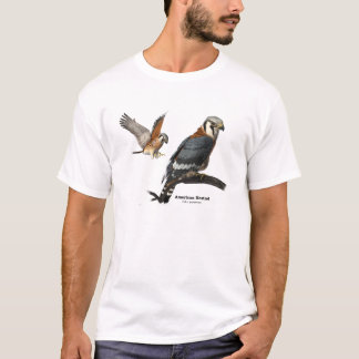 T-shirt américain de crécerelle