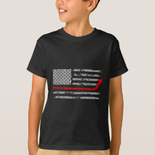 T-shirt américain de hockey Drapeau.png