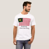 T-shirt américain de parti monarchiste (Devant entier)