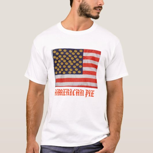 T-shirt américain de tarte (Devant)