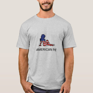 T-shirt américain de tarte