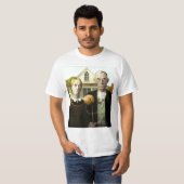 T-shirt américain de vampires (Devant entier)