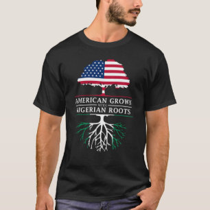 T-shirt Américain développé avec les racines nigérienn