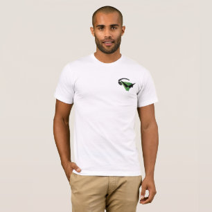 T-shirt américain d'habillement de logo