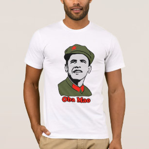 T-shirt américain d'habillement d'Obama Mao