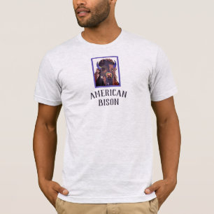 T-shirt américain du bison Buffalo