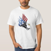 T-shirt Américain Eagle (Devant)